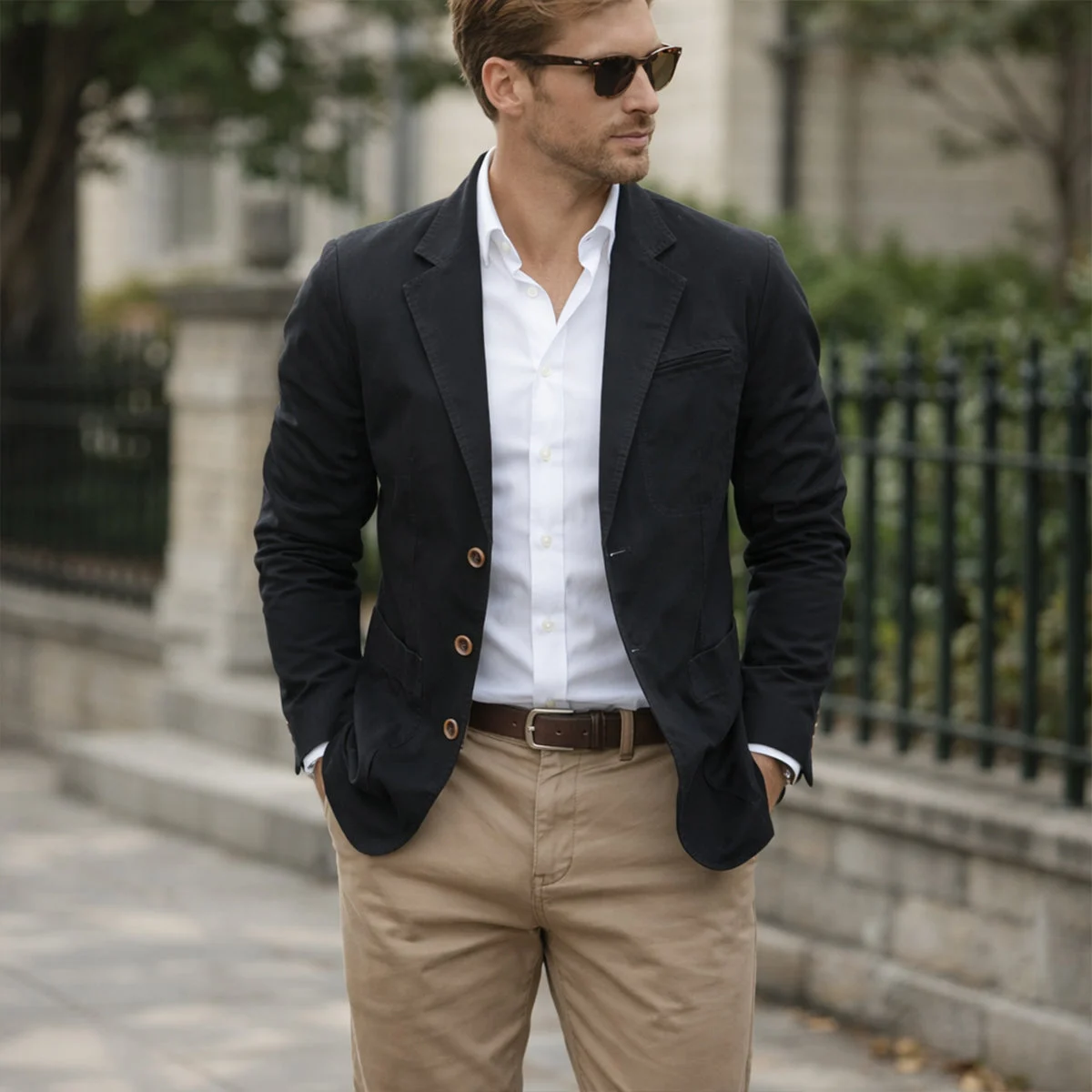 The Everett | 100% Cotton Blazer