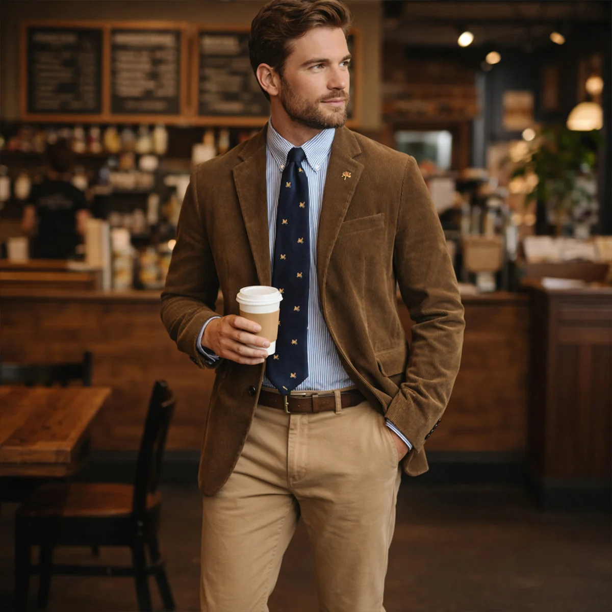 The Russell | Cotton Corduroy Blazer
