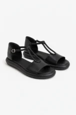 Claudia | Braided Strap Buckle Sandals