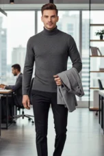 Gabriel | 100% Cashmere Turtleneck