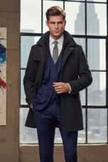 Josaphat | Funnel Neck Waterproof Coat