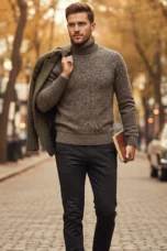 Gabriel | 100% Cashmere Turtleneck