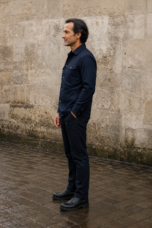 Lightweight Slim Fit Shirt Jacket - side view