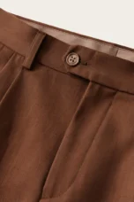 Corinne | Double Pleated High Waist Trousers
