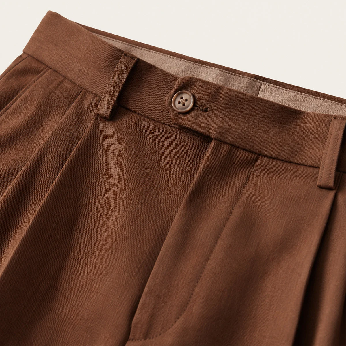 Corinne | Double Pleated High Waist Trousers