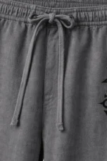 Cecile | Linen Cotton Wide Leg Trousers