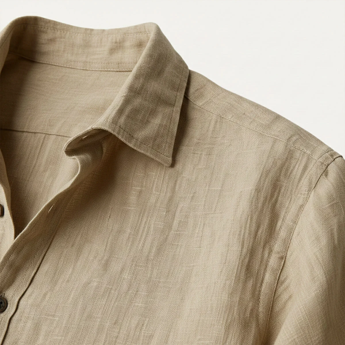Léa | 100% Linen Long Sleeve Shirt
