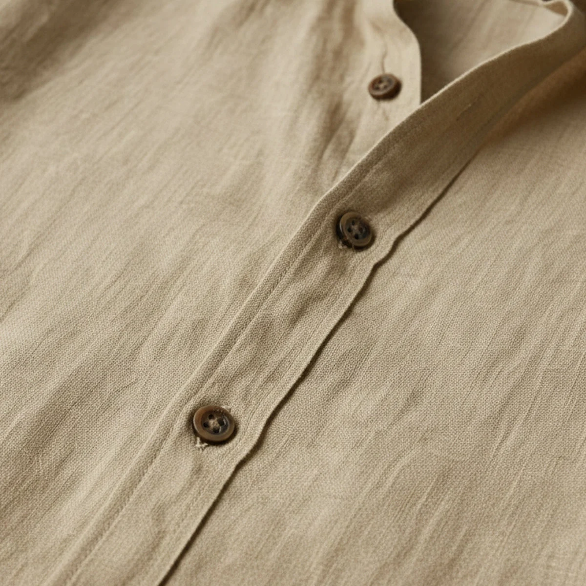 Léa | 100% Linen Long Sleeve Shirt