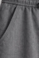 Cecile | Linen Cotton Wide Leg Trousers