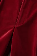 Séraphine | Velvet Straight-Leg Trousers