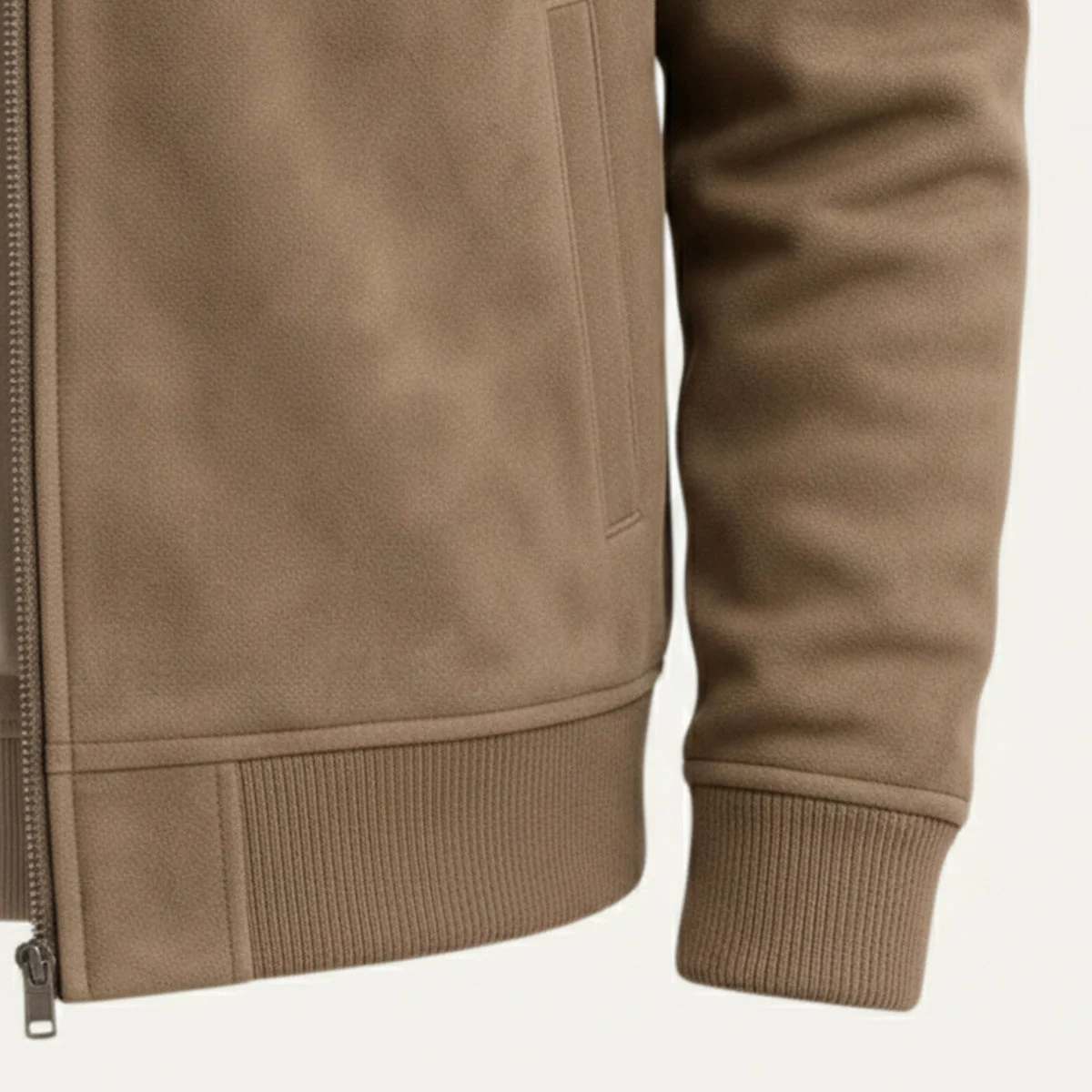 The Douglas | Suede Bomber Jacket
