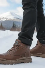 Aurelien | Insulated Leather Snow Boot