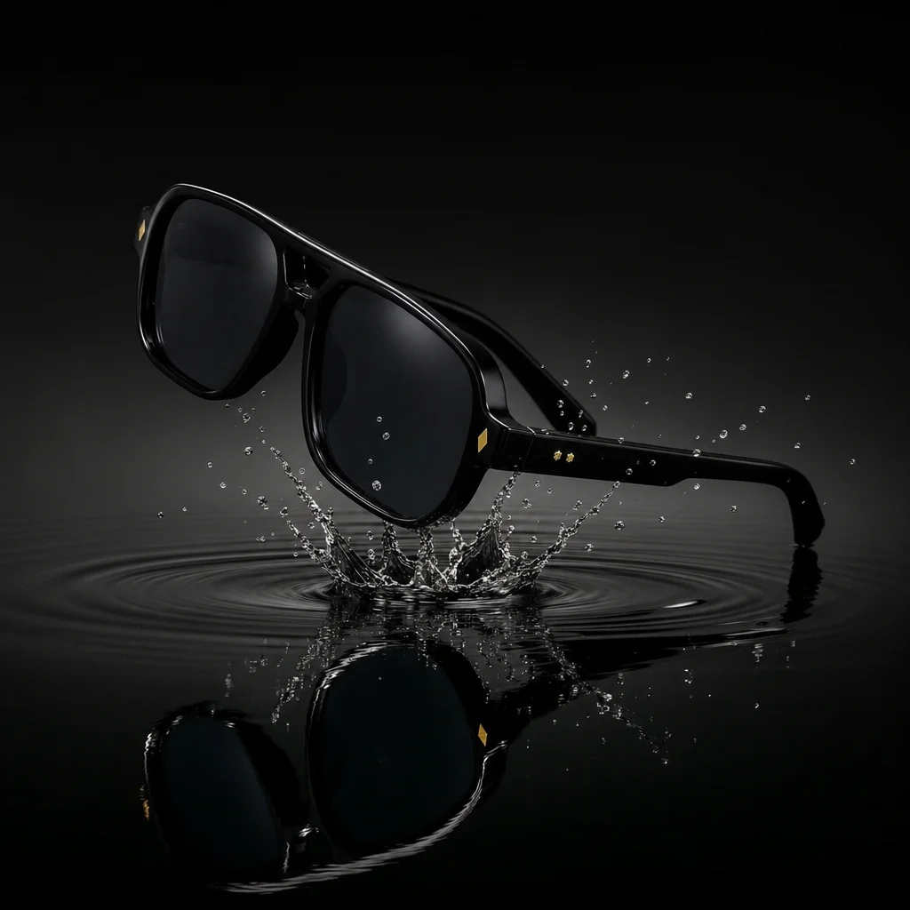Oversized Square Tinted Sunglasses