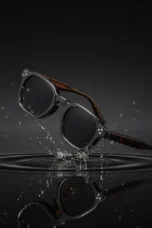 Oversized Acetate Sunglasses, UV400