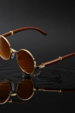 Oval Acetate Sunglasses, UV400