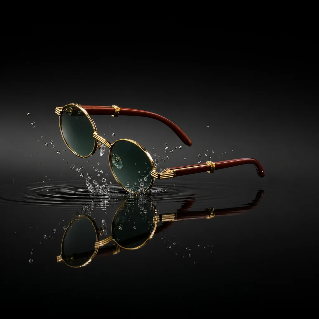 Oval Acetate Sunglasses, UV400