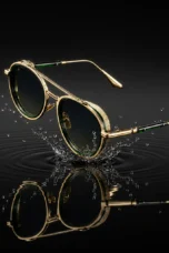 Thick Acetate Retro Sunglasses