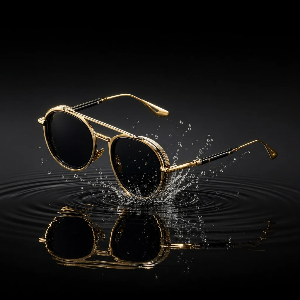 Thick Acetate Retro Sunglasses