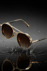 Thick Acetate Retro Sunglasses