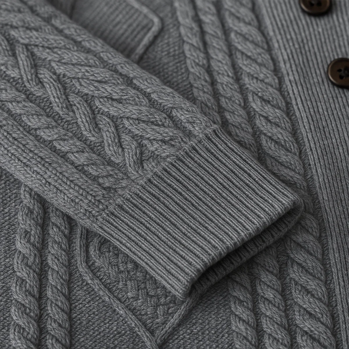 Ambroise | Soft Knit Side Pocket Cardigan