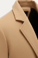 Eusebe | Wool Blend Lined Overcoat