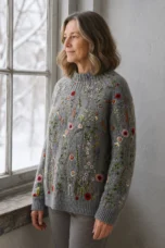 Maurine™ | Vintage floral Knit Jumper - Multicolor
