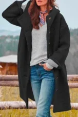 Adeline | Fleece-Lined Long Winter Coat
