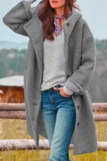 Adeline | Fleece-Lined Long Winter Coat