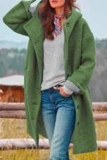 Adeline | Fleece-Lined Long Winter Coat