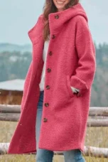 Adeline | Fleece-Lined Long Winter Coat