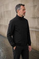 Plush Fleece Lined Zip Jacket - side