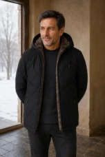 Quilted Hooded Puffer Jacket - hero open