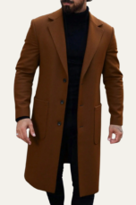 Gerard | Single Breasted Wool Overcoat