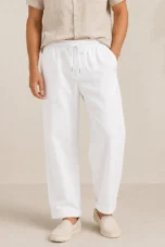Honorine | Cotton Wide Leg Trousers