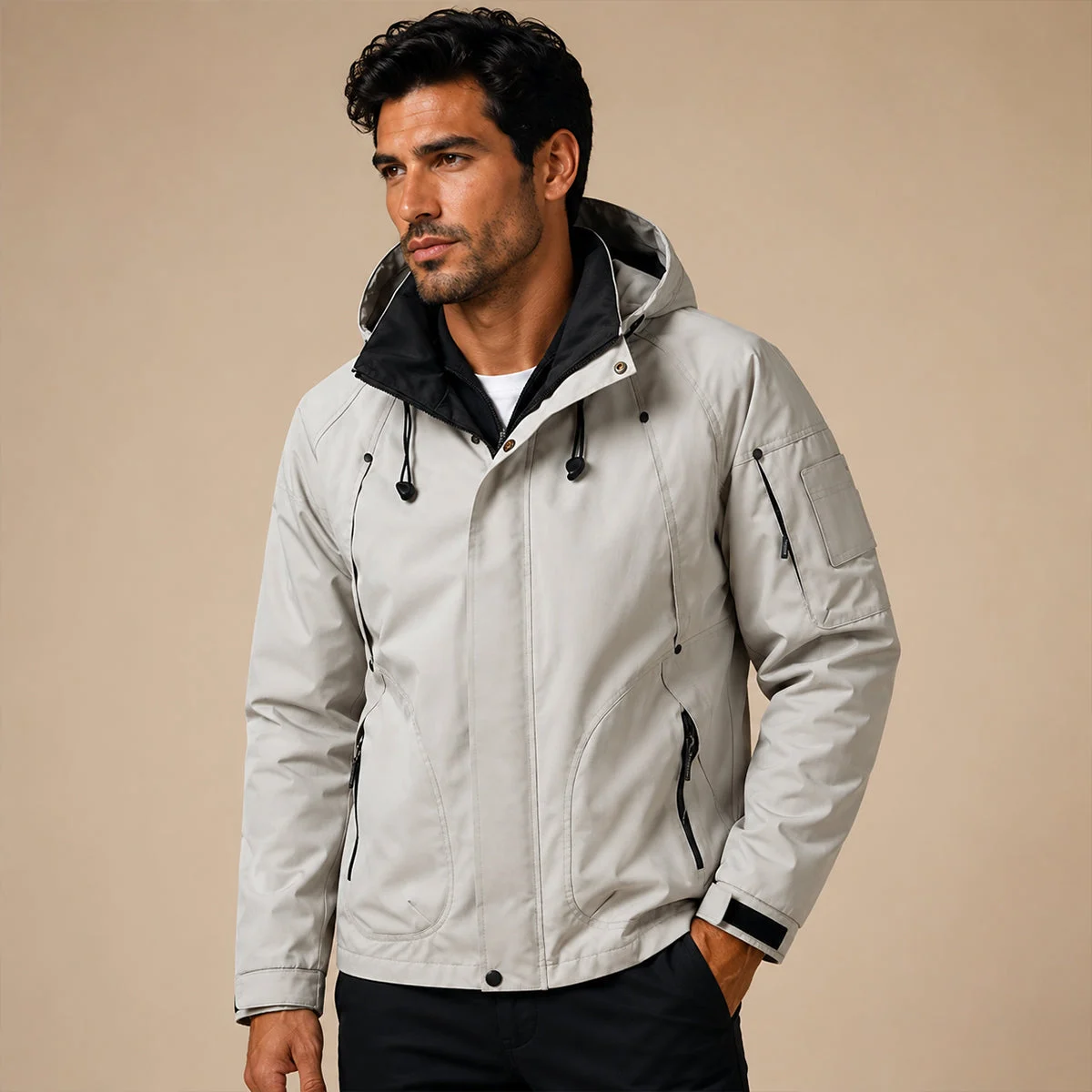 Raoul | Waterproof Softshell Rain Jacket