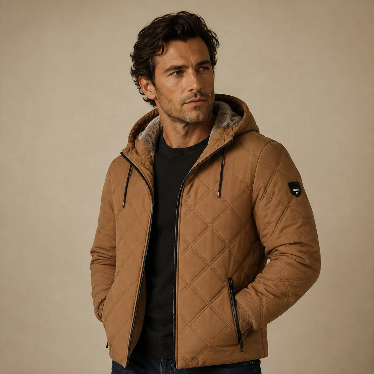 Philibert | Fleece Lined Quilted Puffer