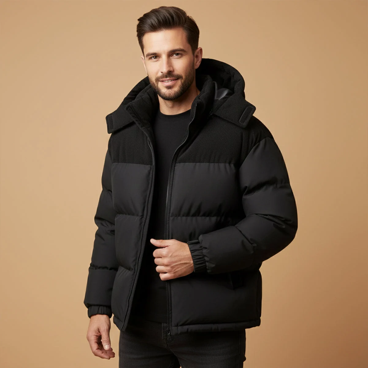 Denise | Padded Hooded Winter Puffer