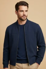 The Douglas | Suede Bomber Jacket