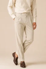Séraphine | Velvet Straight-Leg Trousers