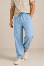 Honorine | Cotton Wide Leg Trousers