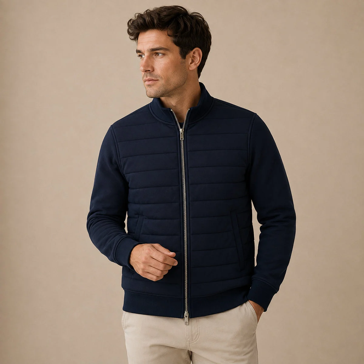 Eudore | Wind-Tight Ribbed Cuff Bomber