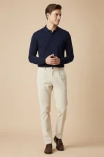 Josiane | Corduroy Trousers, Elastic Waist