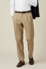 Muriel | Pleated Linen Trousers