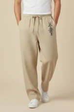 Cecile | Linen Cotton Wide Leg Trousers