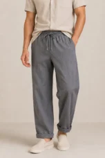 Honorine | Cotton Wide Leg Trousers