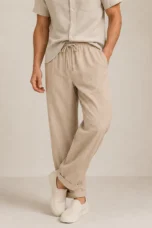 Honorine | Cotton Wide Leg Trousers