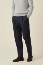 Muriel | Pleated Linen Trousers