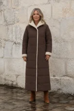 Sasha soft reversible coat closed