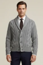 Zacharie | 100% Merino Button Cardigan