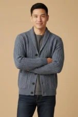 Ambroise | Soft Knit Side Pocket Cardigan